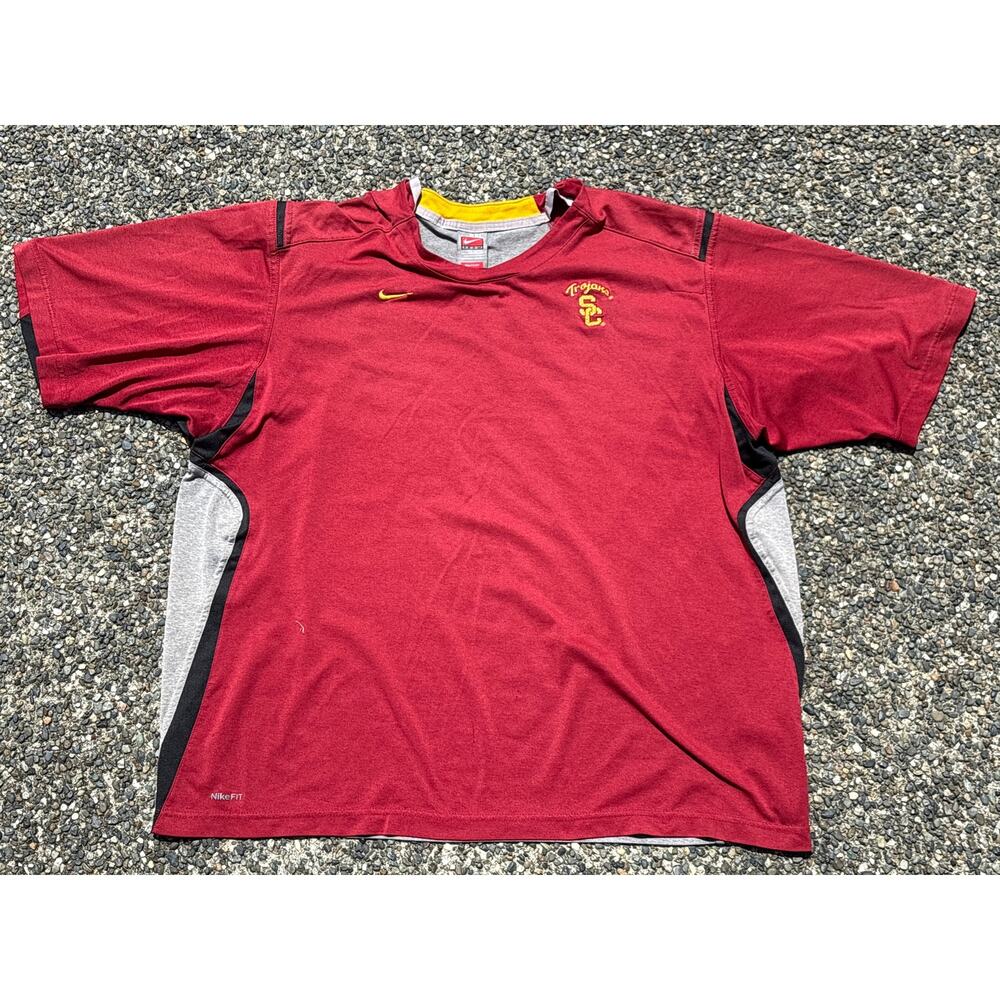 University of Southern California USC Trojans Team Nike DriFit Shirt XXL 2XL